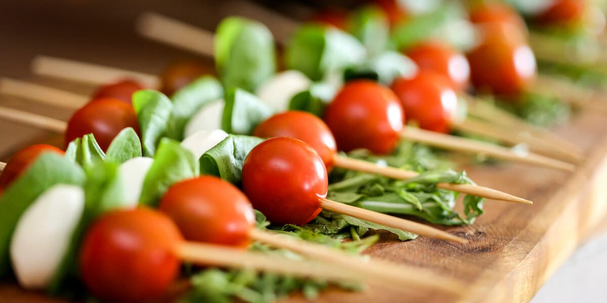 Caprese on skewers