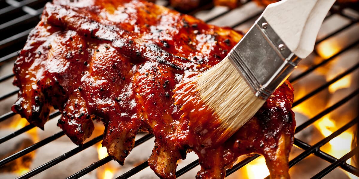 Grilling Ribs