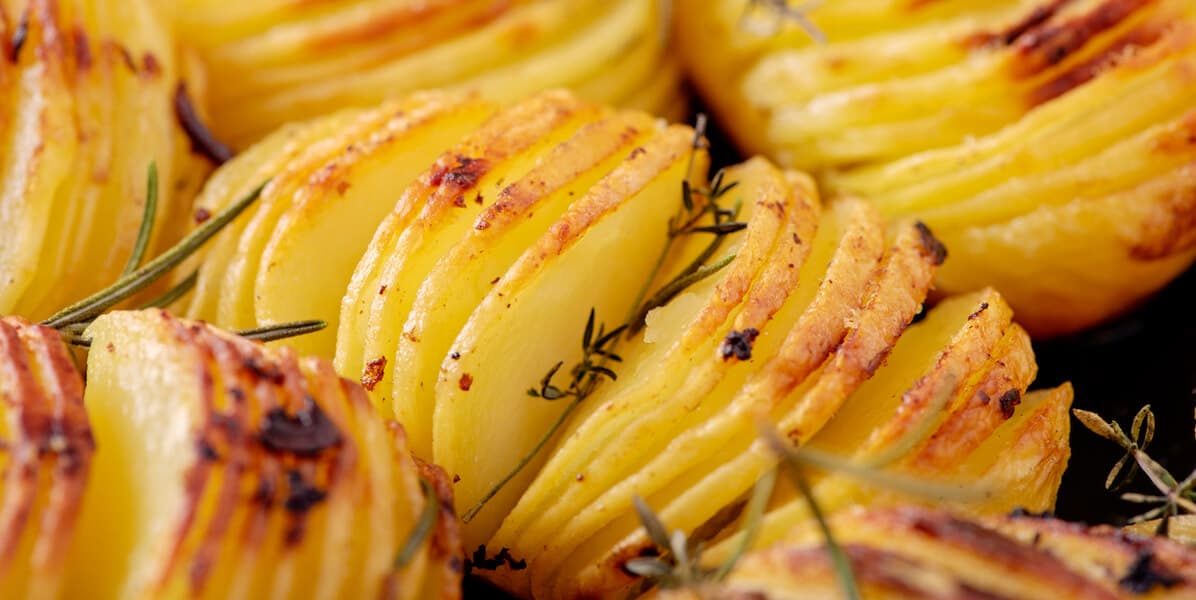 Hasselback Potatoes