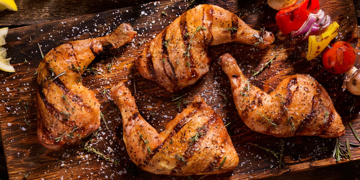 Grilled Chicken Legs