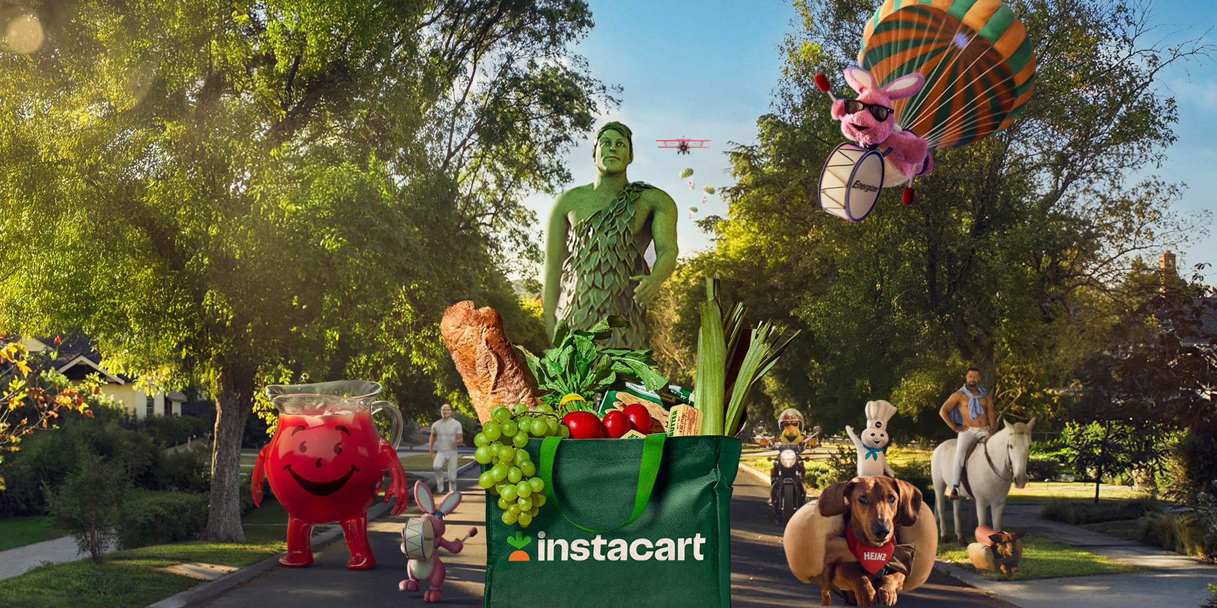 Instacart #1 Campaign Key Visual
